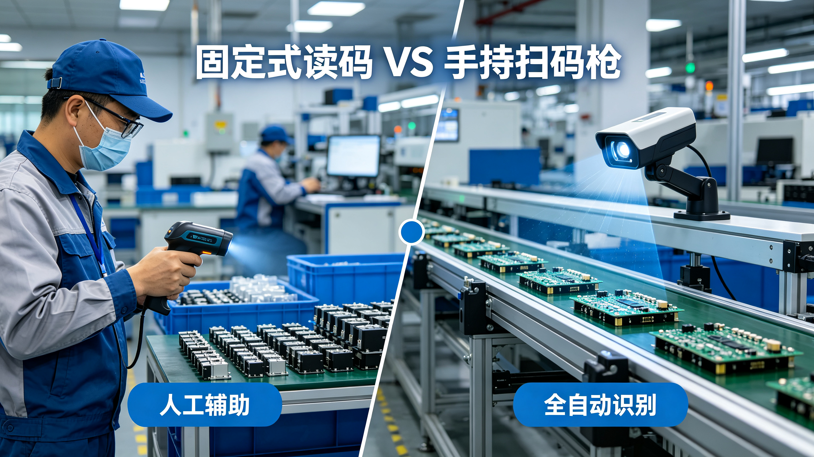 工业读码选型：什么时候选固定式读码方案，什么时候用手持扫描枪？